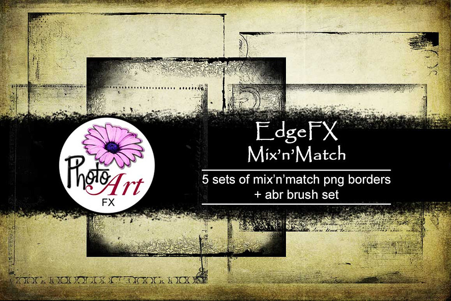 EdgeFX: Mix'n'Match in Photoshop Shapes - product preview 8