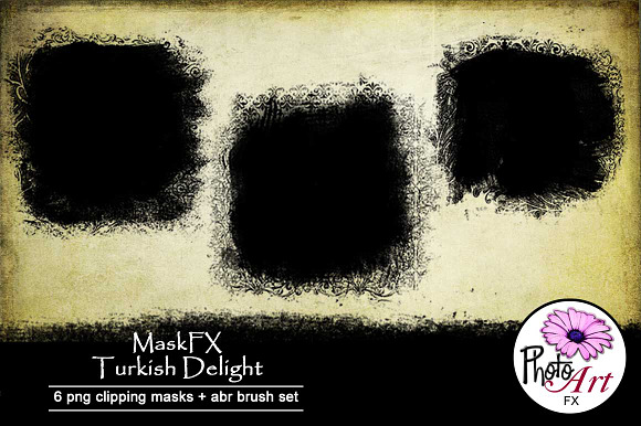MaskFX: Turkish Delight in Photoshop Shapes - product preview 1