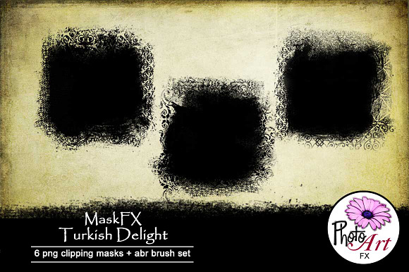 MaskFX: Turkish Delight in Photoshop Shapes - product preview 2