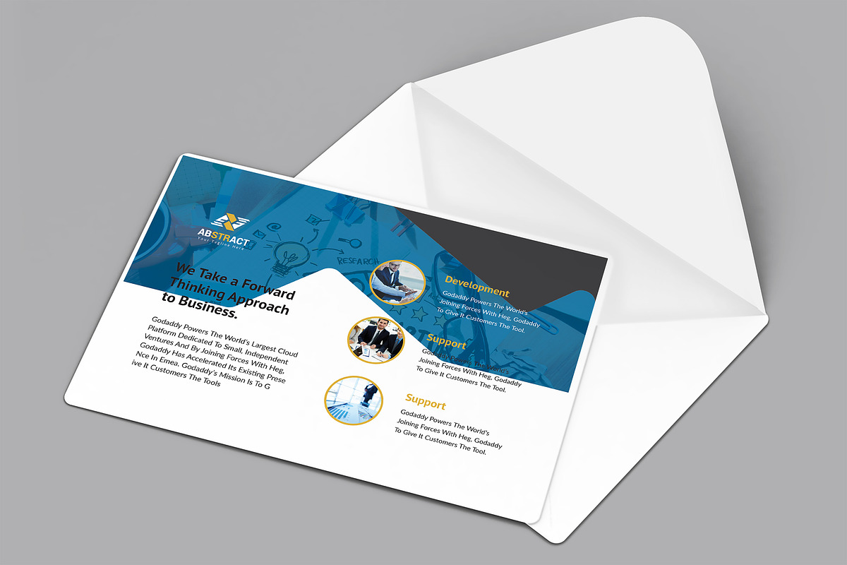 Post Card in Postcard Templates - product preview 8