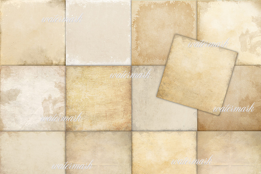 Vintage papers background