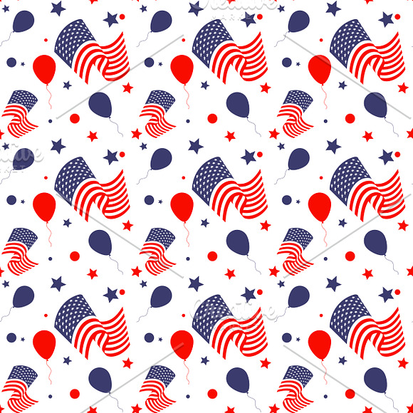 Seamless american patterns. in Patterns - product preview 1