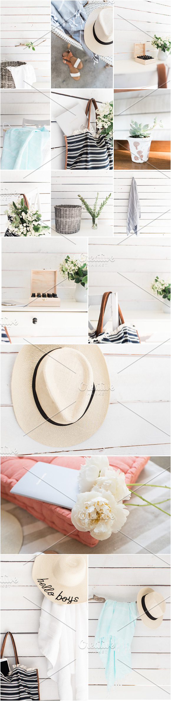 Neutral Summer Stock Photos in Instagram Templates - product preview 4