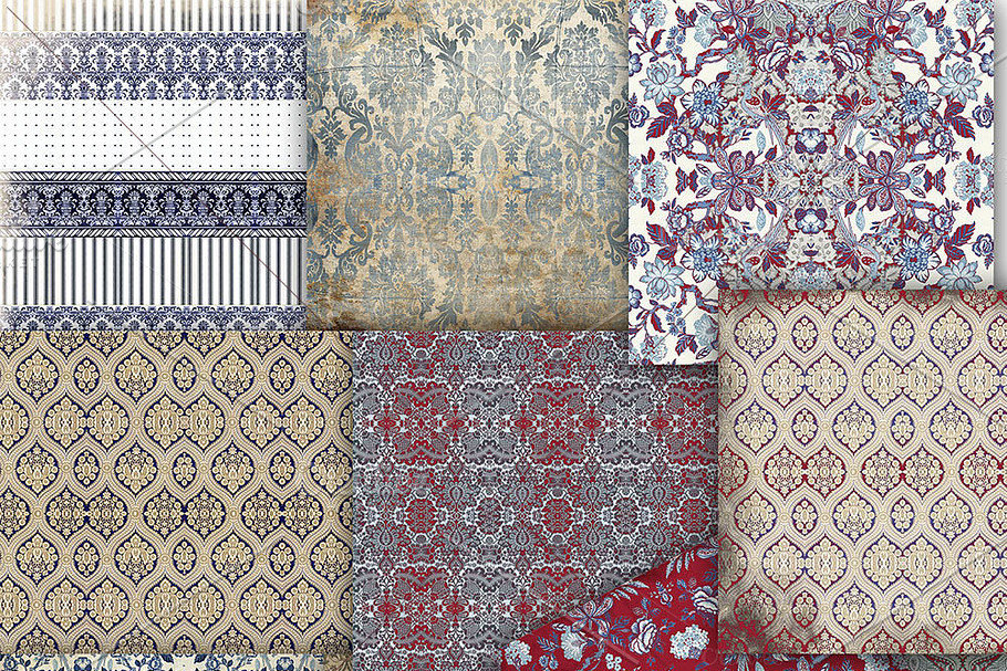 Vintage wallpapers in Patterns - product preview 8