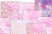 Rose pink texture papers