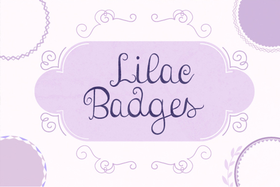 Lilac Badges