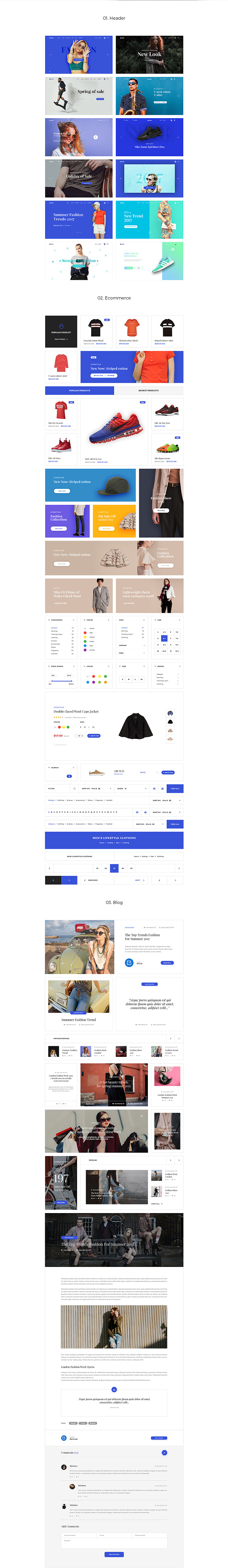 Be.pro Fashion UI Kit in UI Kits and Libraries - product preview 2