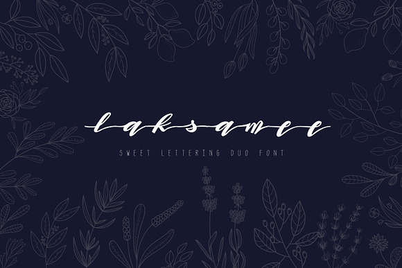 Laksamee Script Duo Font in Script Fonts - product preview 5