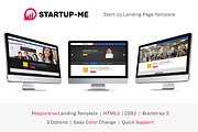 StartUp-Me HTML Landing Page