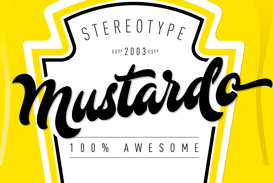 Mustardo in Script Fonts - product preview 8