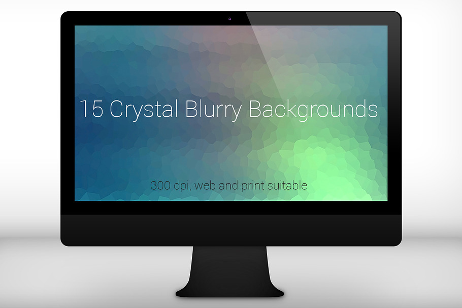 15 Crystal Blurry Backgrounds in Textures - product preview 8