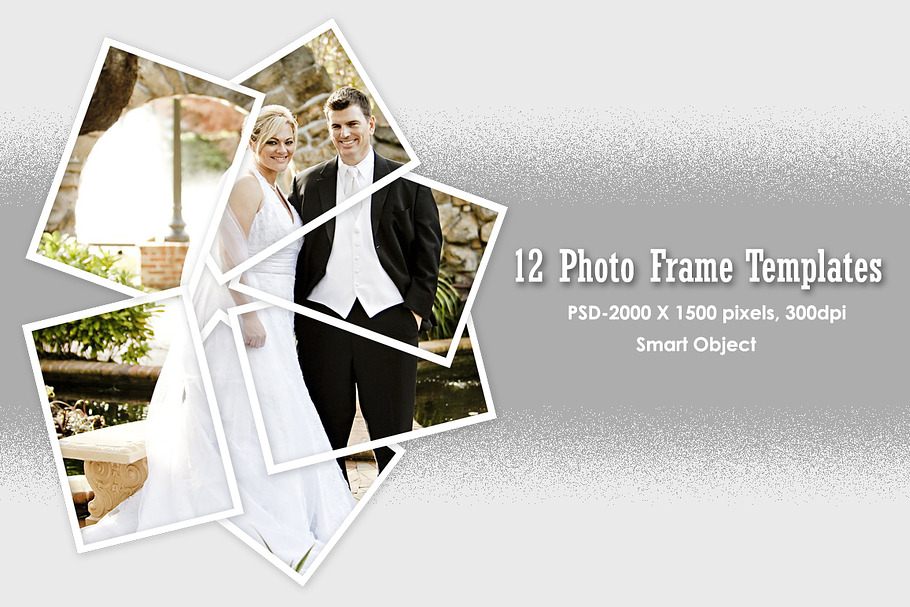 Photo frame templates v1 in Print Mockups - product preview 8