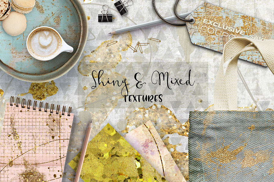 Shiny And Mixed in Textures - product preview 8