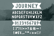 Journey - Handmade Font