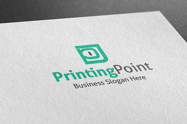 Printing Point Style Logo