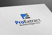 Pro Extract Style Logo