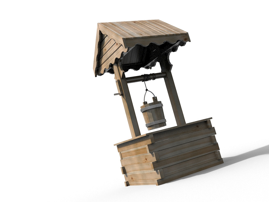 Wooden Well in Architecture - product preview 1