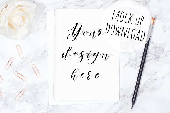 50% Off Card & Invite Mockup Bundle in Print Mockups - product preview 2
