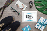 Father's Day|Lettering Set + Cards