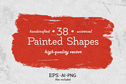 38 Universal Painted Shapes