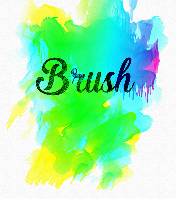 Water color Photoshop Brush Set-5 in Photoshop Brushes - product preview 7