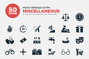 Glyph Miscellaneous Icons Set