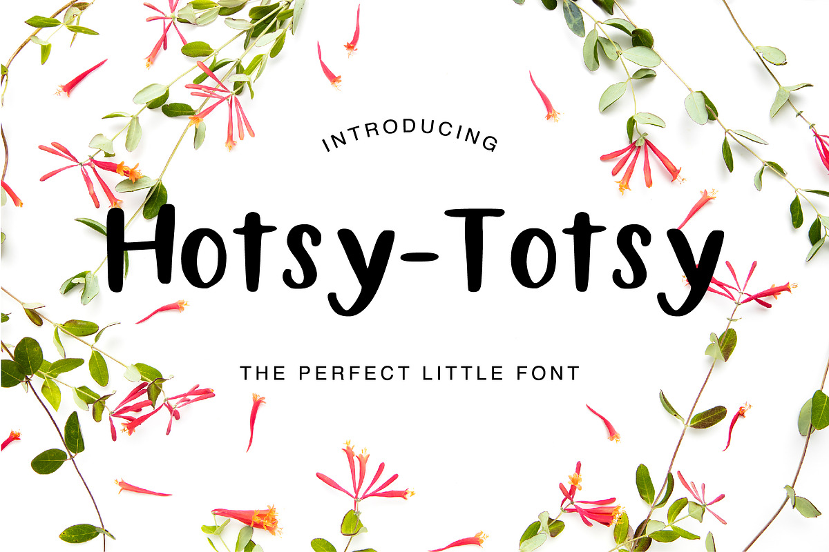 Hotsy Totsy Font in Sans-Serif Fonts - product preview 8