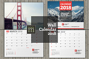 Wall Calendar 2018 (WC037-18)