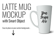 Latte Mug Product Mockup