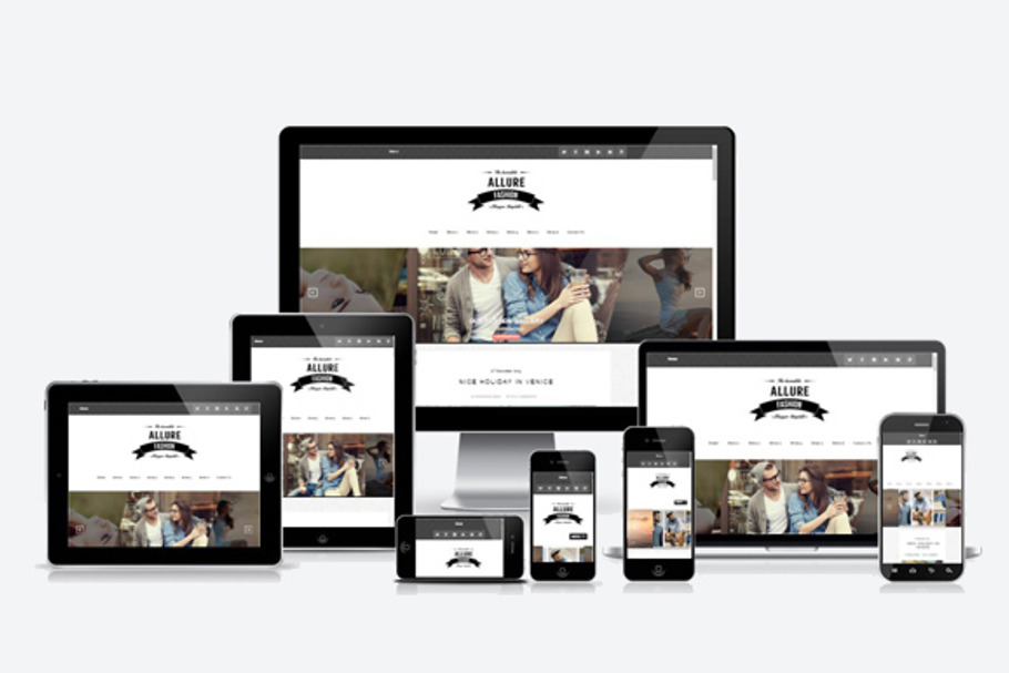 Blogger Template- Allure Responisve in Themes - product preview 8