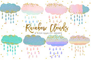 baby clouds clip art,
