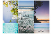Island Paradise Branding Image Set