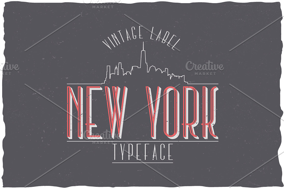 New York Label Typeface in Display Fonts - product preview 8