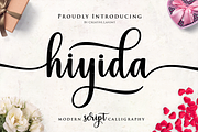 Hiyida Script Font
