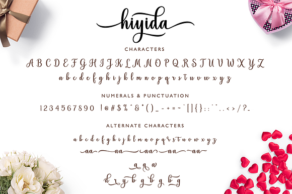 Hiyida Script Font in Pirate Fonts - product preview 8