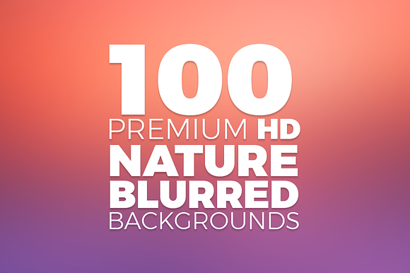 Blurred Backgrounds Bundle in Textures - product preview 1