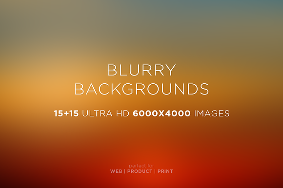 Blurred Backgrounds Bundle in Textures - product preview 2