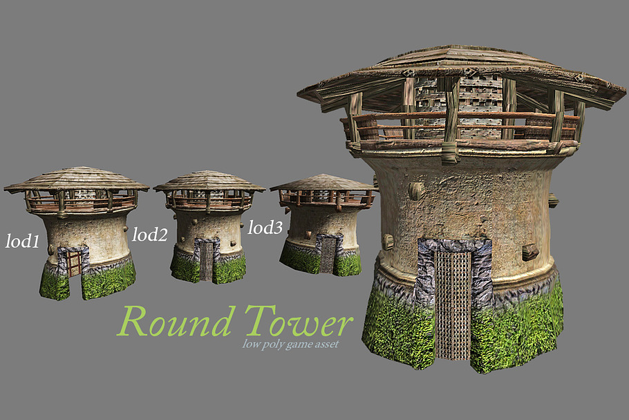 Round Tower in Architecture - product preview 8