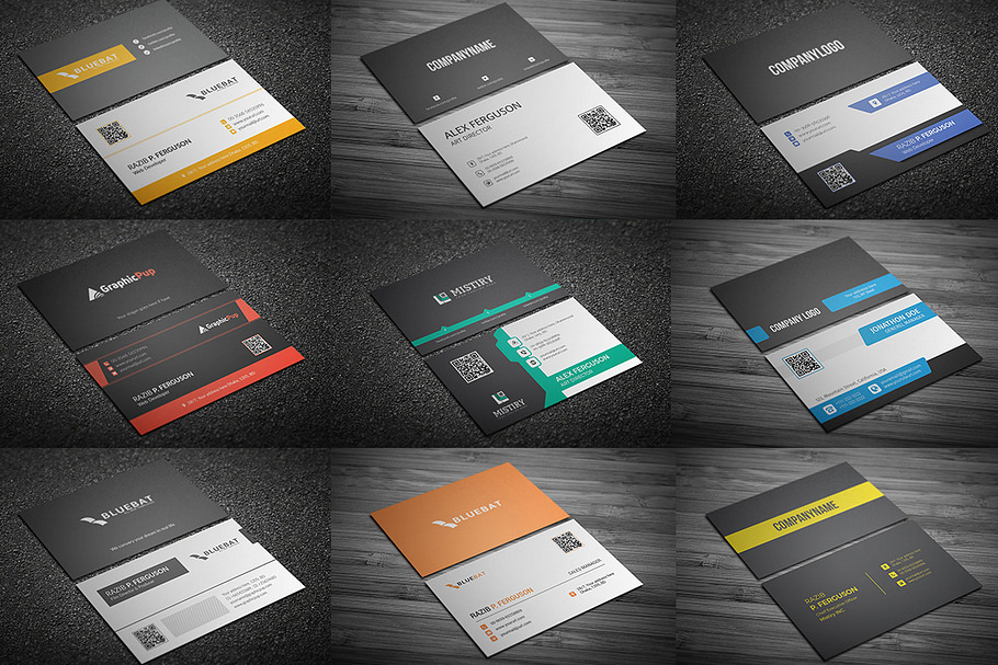 10 in 1 Business Card in Business Card Templates - product preview 8