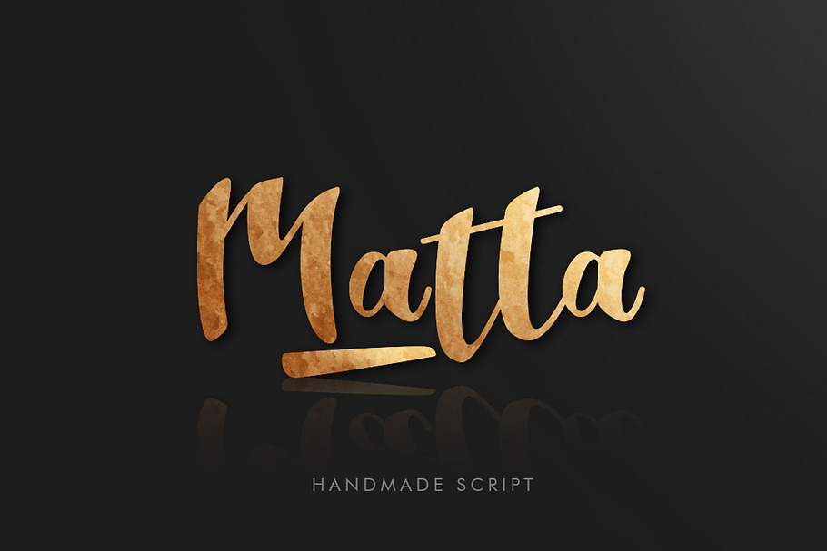 Matta Script in Script Fonts - product preview 8