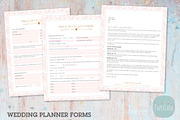 NG034 Wedding Planner Forms