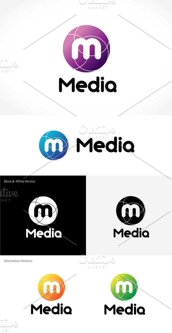 Media in Logo Templates - product preview 3