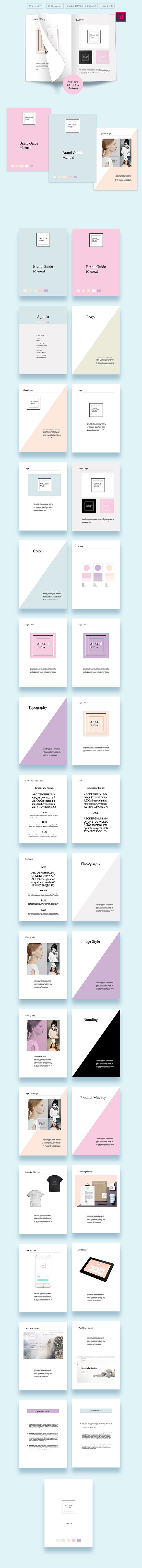 Branding & Style Guide Templates  in PowerPoint Templates - product preview 3
