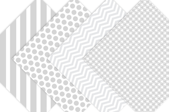 Digital Paper - Grey, Gray in Patterns - product preview 1