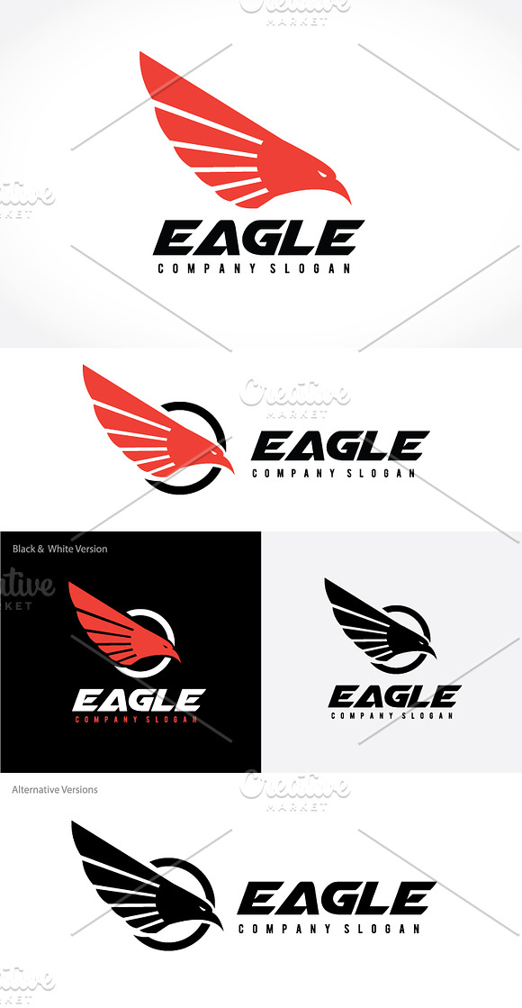 Eagle in Logo Templates - product preview 3