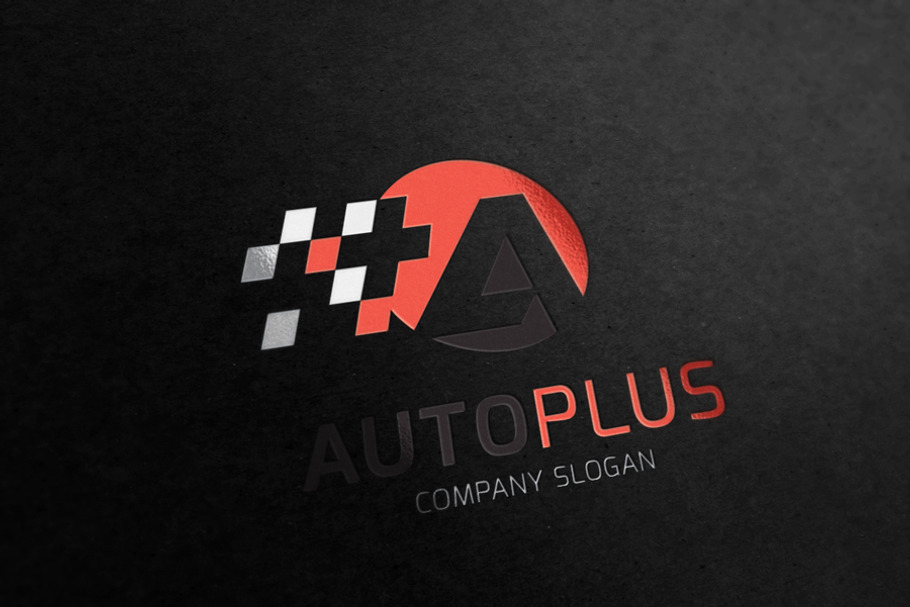 Auto Plus in Logo Templates - product preview 8
