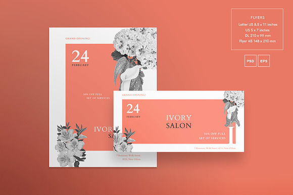 Mega Bundle | Ivory Salon in Templates - product preview 7