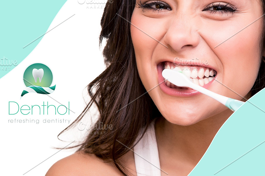 Denthol Refreshing Dentistry in Logo Templates - product preview 8