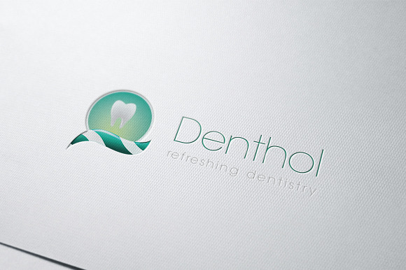 Denthol Refreshing Dentistry in Logo Templates - product preview 3