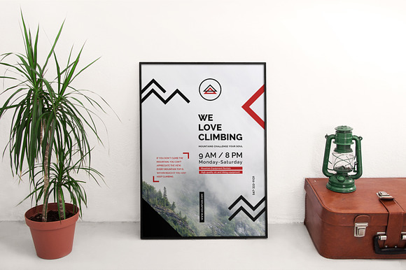 Posters | Mountain in Flyer Templates - product preview 1